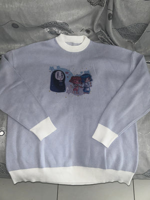 Knit Test Ghibli Print