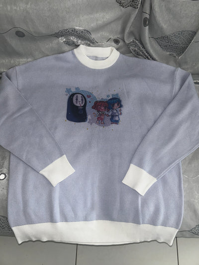 Knit Test Ghibli Print