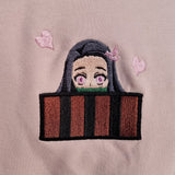 Sweat col rond BIO - Nezuko Taille M - Tâche cf photo