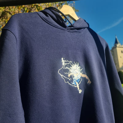 Hoodie BIO - Électrique XS