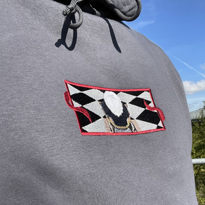 Organic hoodie - "Centipede" design
